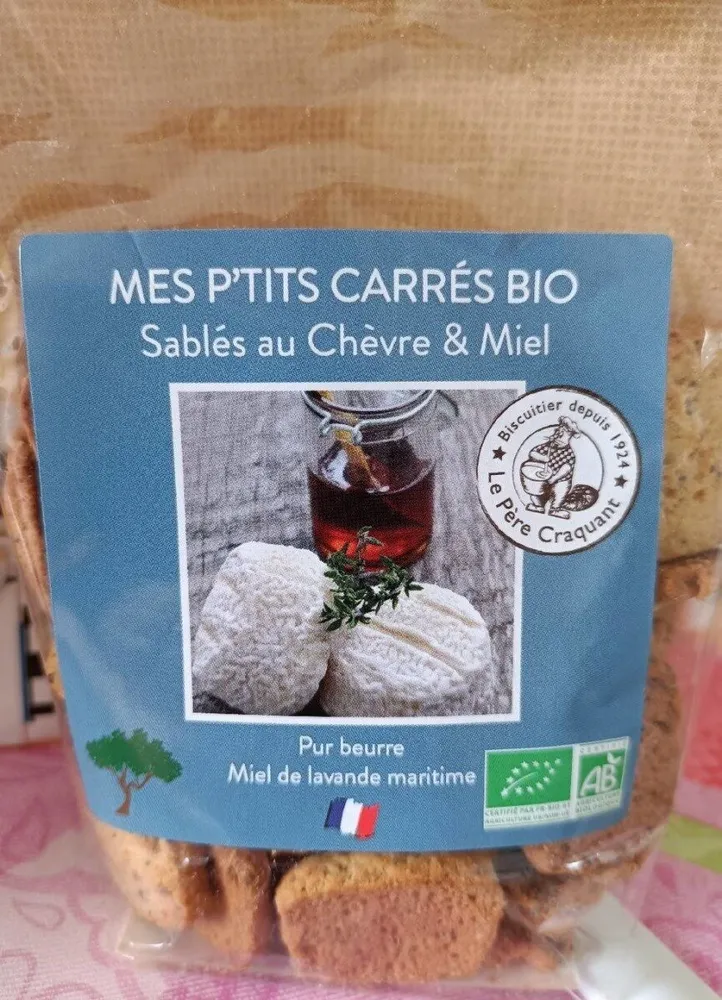 Sablés au Chèvre & Miel