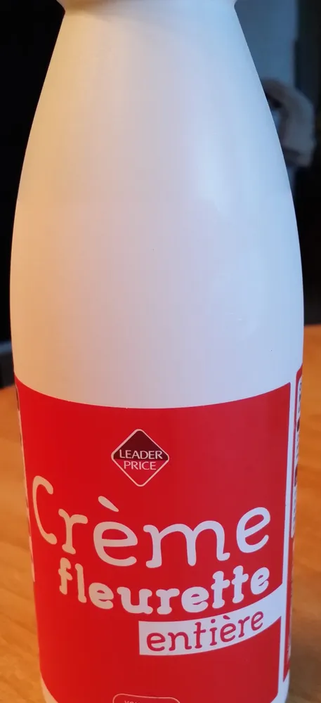 Crème fleurette entière