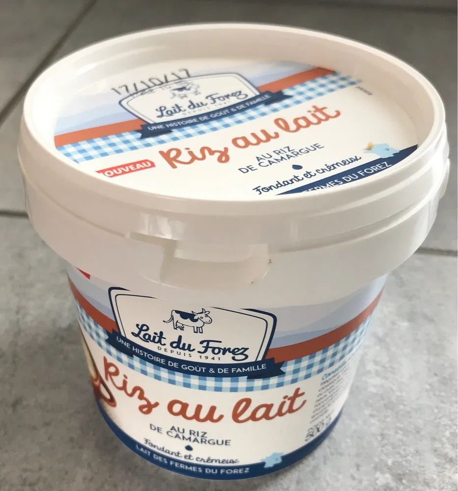Riz au lait au riz de Camargue
