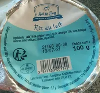 Riz au lait