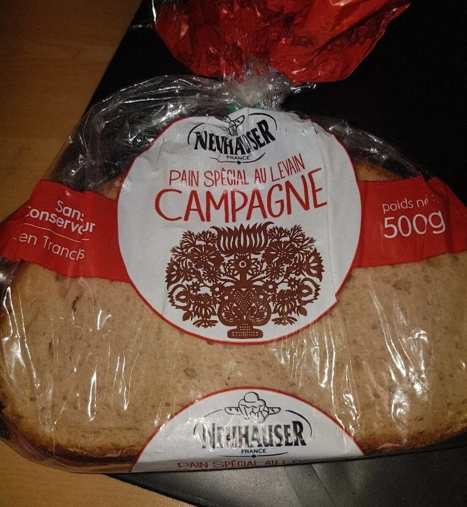 Pain spécial au levain campagne