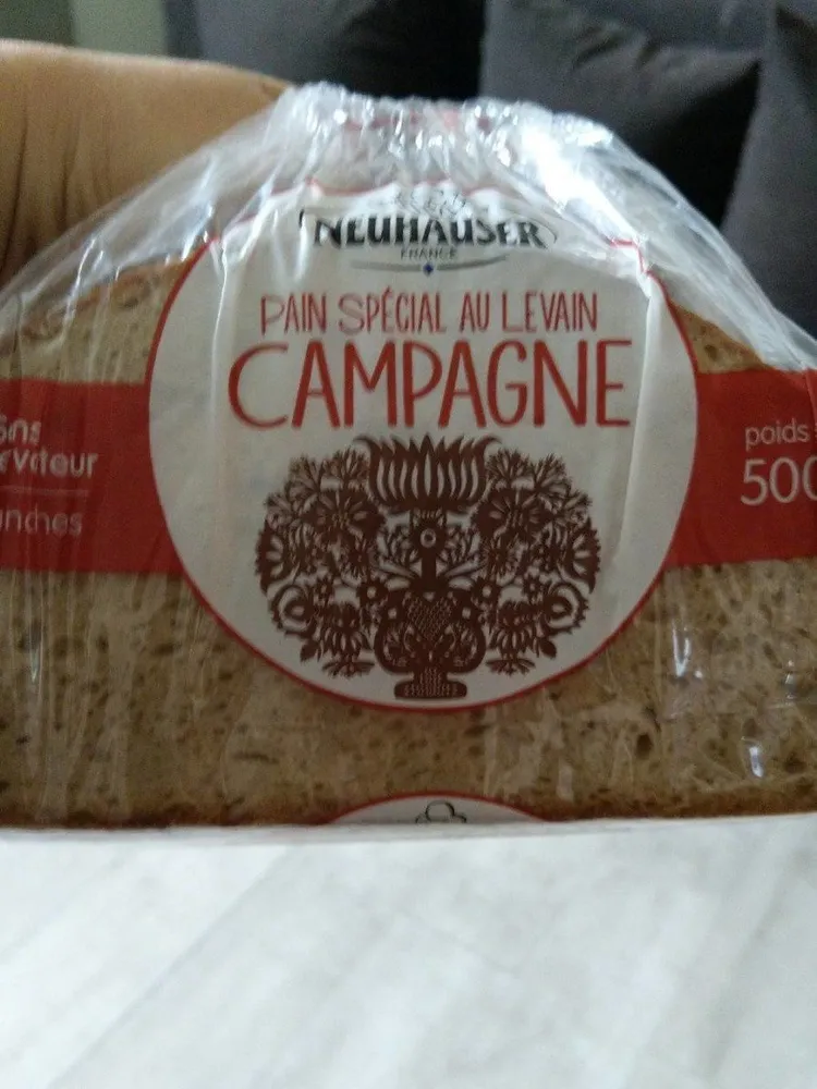 Pain spécial au levain campagne