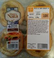 Pasteis de Nata cœur cacao noisette