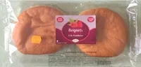 2 Maxi beignets fourrés framboise