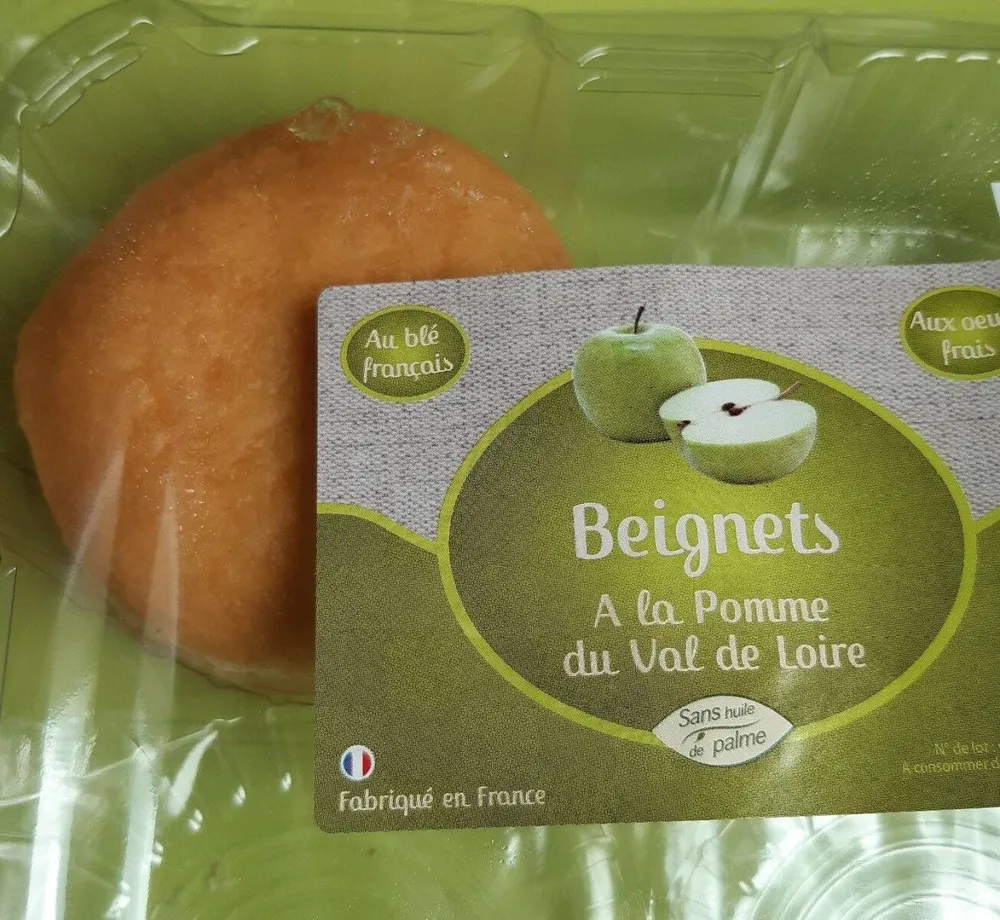 Beignets fourrés à la pomme