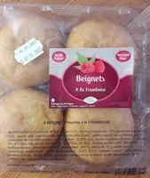 Beignets à la framboise
