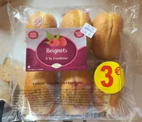 beignets a la framboise