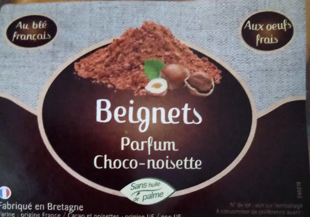 Beignet parfum choco-noisette