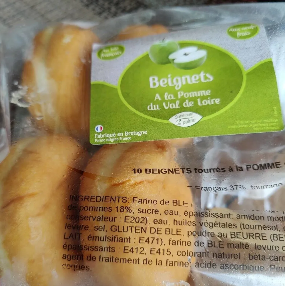 Beignets à la pomme du Val de Loire