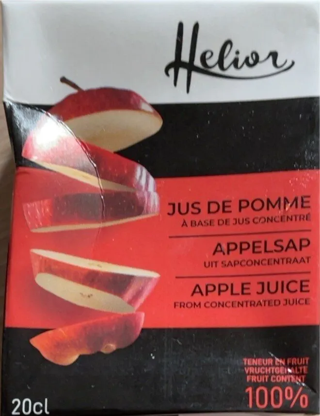 Jus De Fruit Helior Pomme