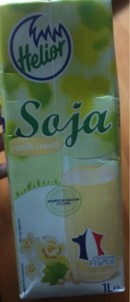 Lait de soja vanille