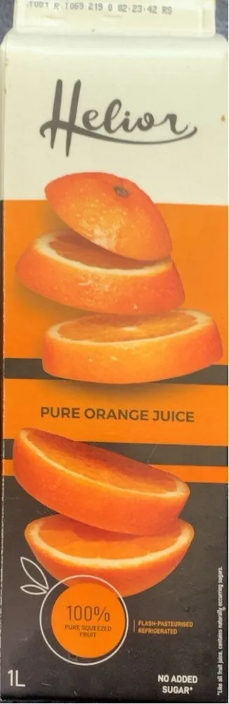 Pur jus d'orange