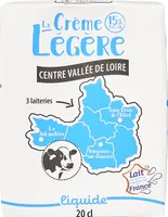 Crème légère liquide (15% MG)