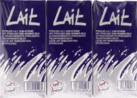 Lait sterilise UHT demi ecreme