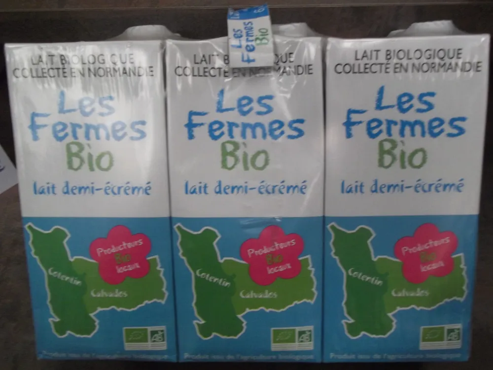 Lait demi-écrémé
