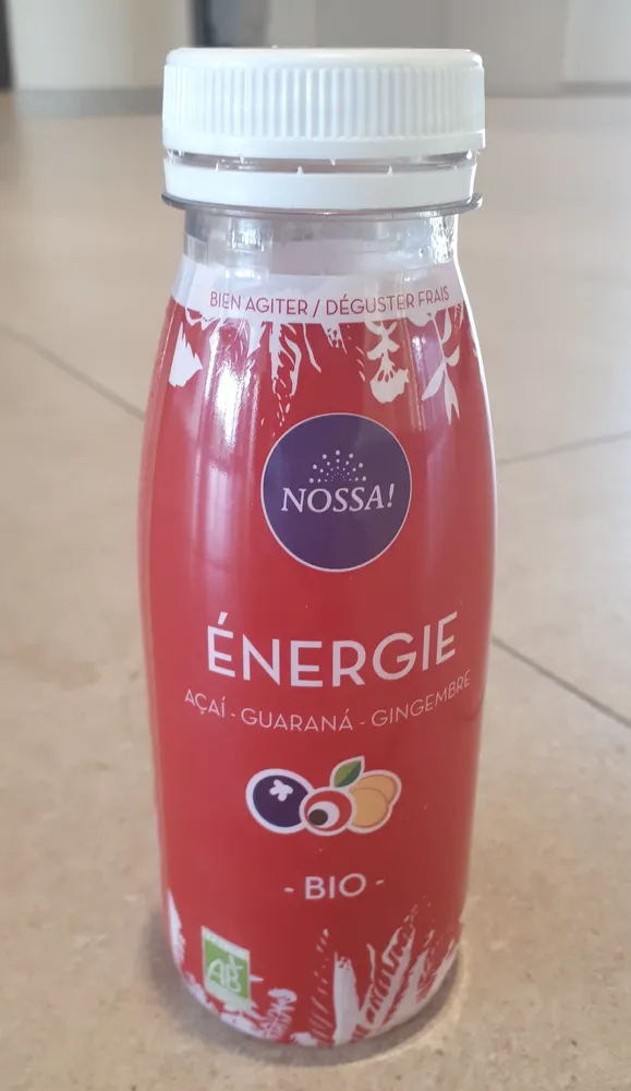 Boisson "énergie", Baies D'açaí Et Guarana Bio