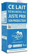 Lait demi écrémé
