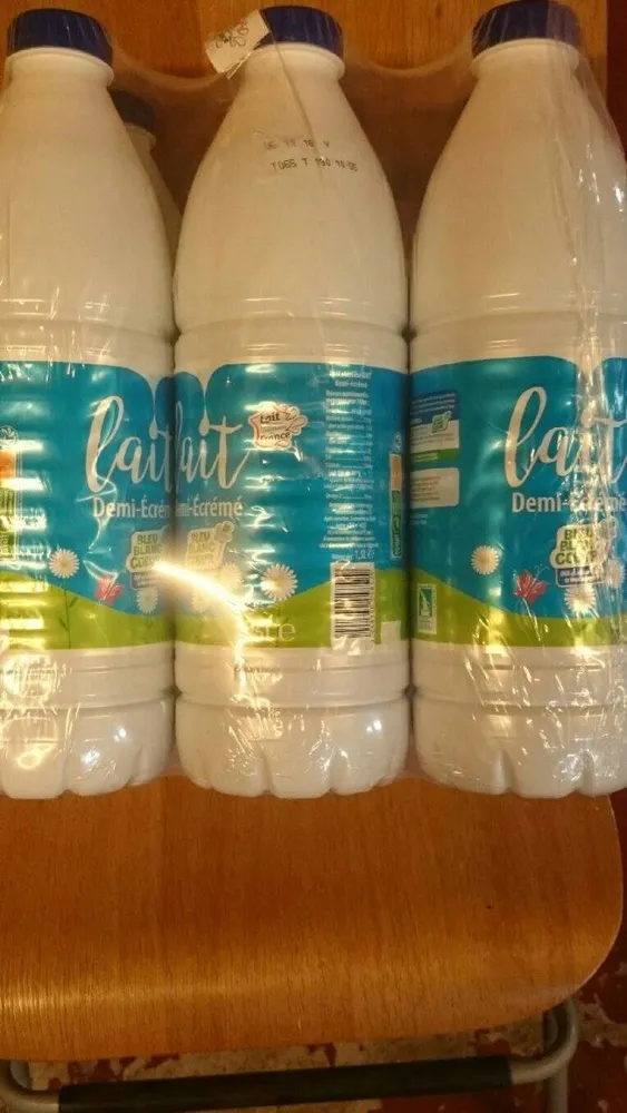 Lait demi écrémé