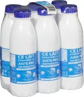 Lait demi-écrémé stérilisé UHT