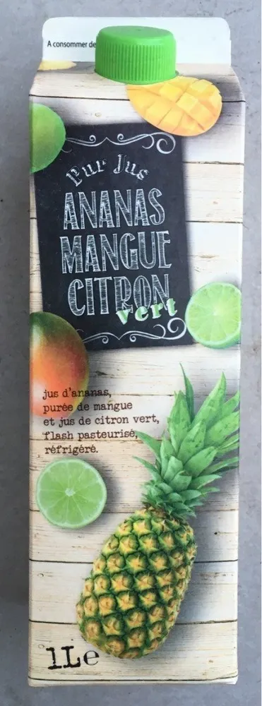 Pur Jus ANANAS MANGUE CITRON vert