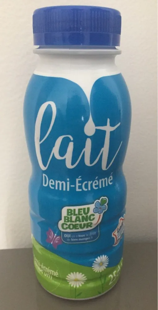 Lait demi ecreme