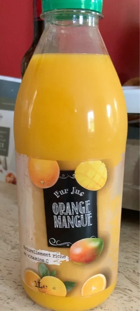 Pur jus orange mangue