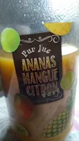 Pur jus ananas mangue citron