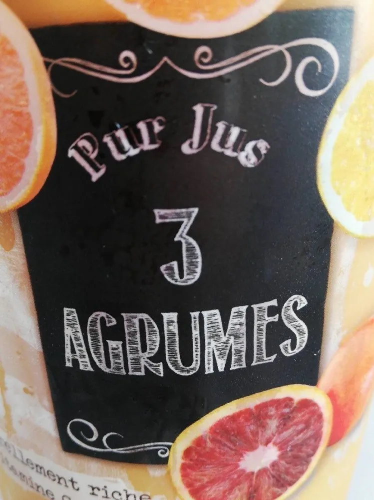 Pur jus 3 agrumes