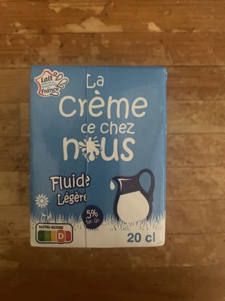 Crème fluide légère