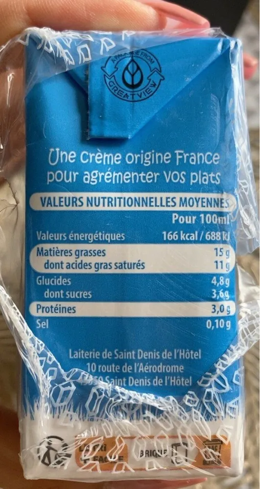 Crème fluide légère