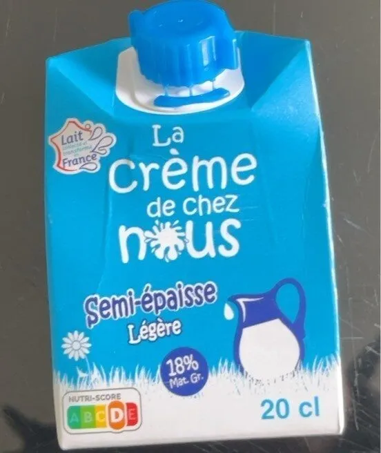 Crème légère semi-épaisse