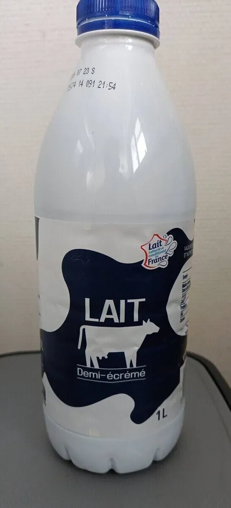 Lait demi-écrémé