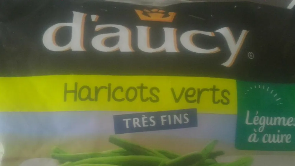 Haricots verts tres fins