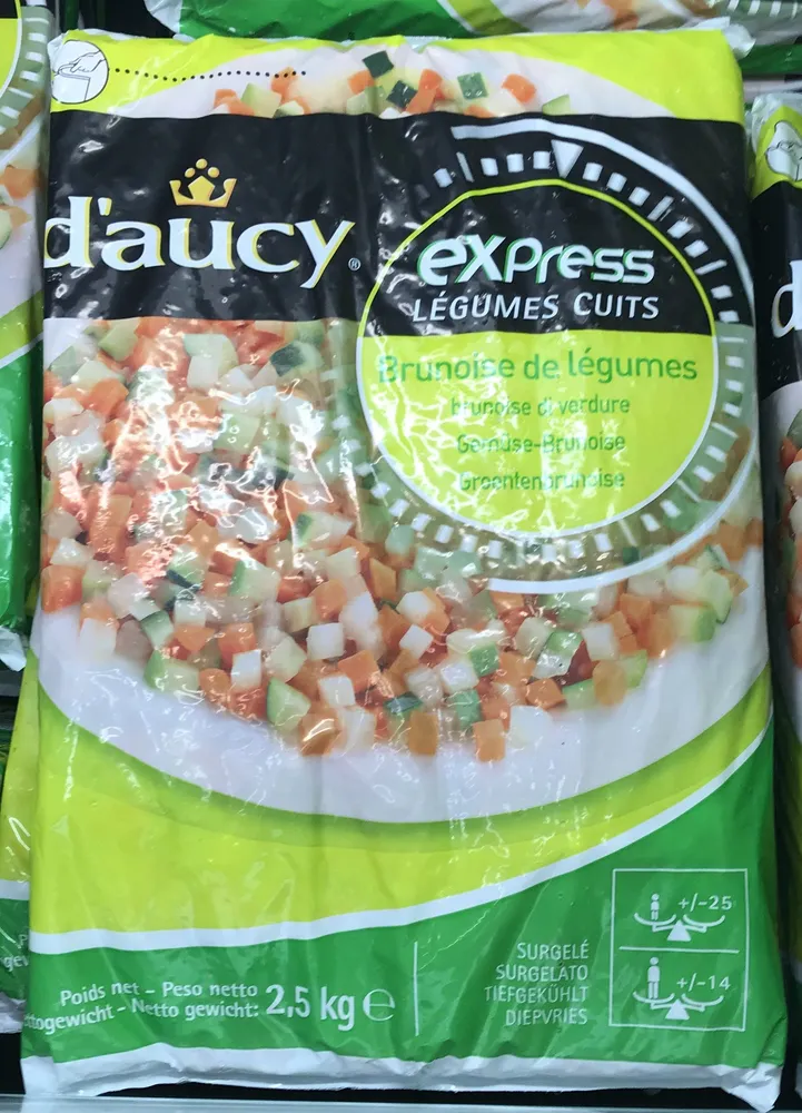 Express Légumes Cuits Brunoise de Légumes
