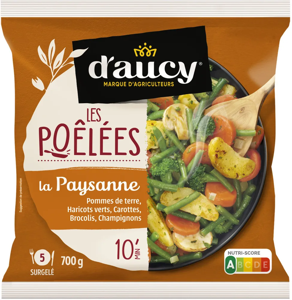 Poêlée paysanne d'aucy 700g