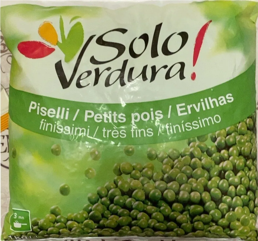 Piselli solo verdura