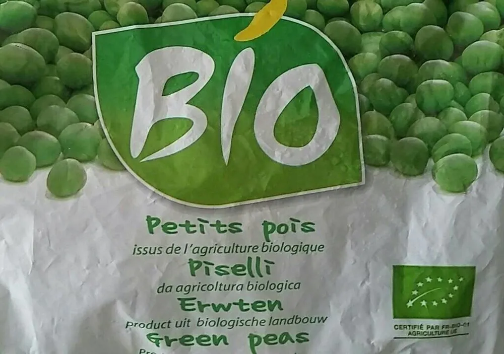 Petits pois bio