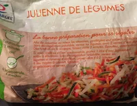 Julienne de legumes