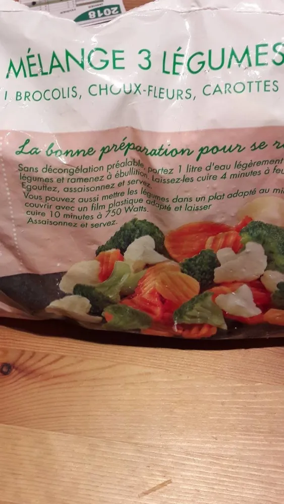 Mélange 3 légumes