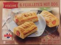 Feuilletés hot dog
