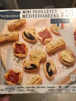 Mini feuilletés méditerranéens x20