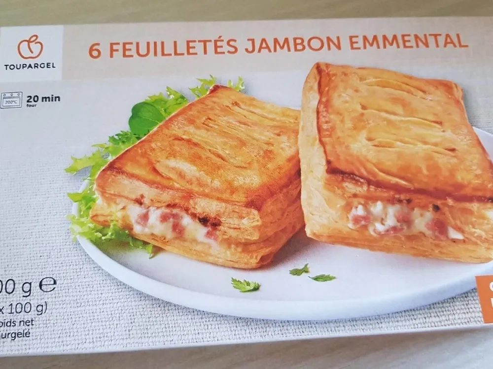 Feuilletés jambon emmental