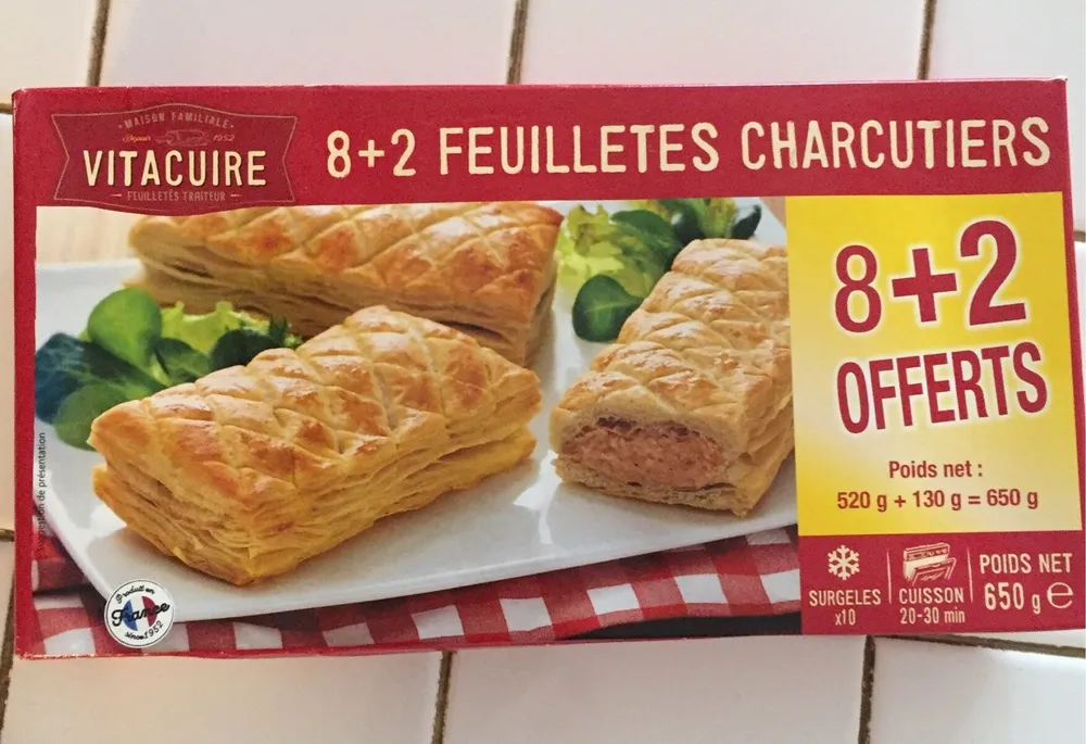 Feuilletés charcutiers