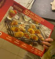 50 mini saucisses feuilletés