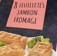Feuilletés jambon fromage