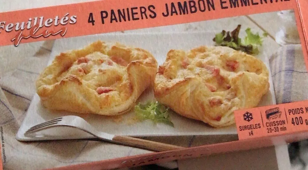 Paniers  jambon emmental