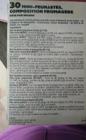 30 minis feuilletés pur beurre