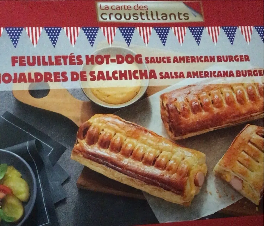 Feuilletés hot dogs