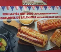 Feuilletés hot dogs