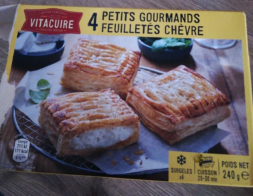 Feuilleté chèvre